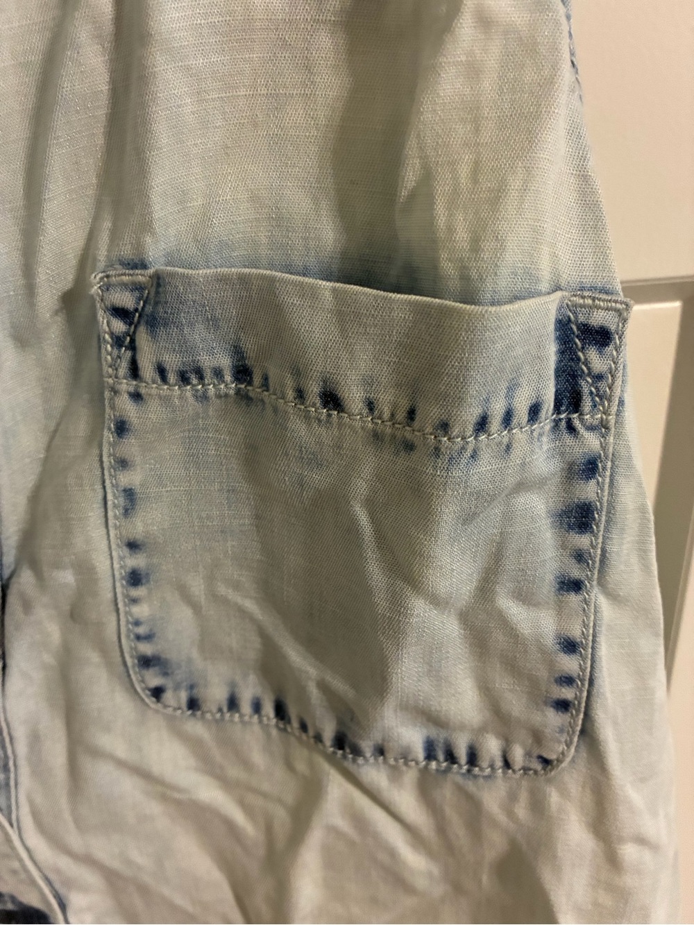Lou & Grey Light Blue Sleeveless Denim Tunic - Picture 3 of 6